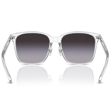 Ray-Ban 2206D Transparent Grey Blue Gradient RB2206D 64478G (57)
