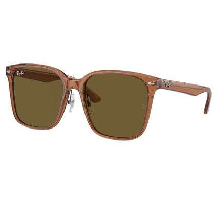 Ray-Ban 2206D Transparent Brown Dark Brown RB2206D 663673 (57)