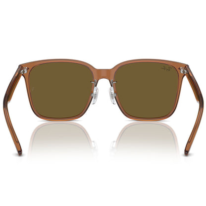 Ray-Ban 2206D Transparent Brown Dark Brown RB2206D 663673 (57)