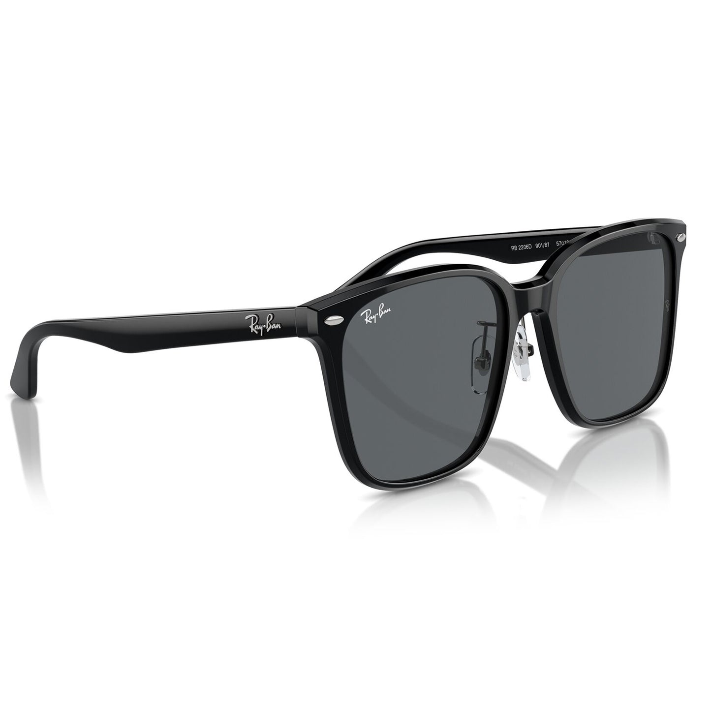 Ray-Ban 2206D Black Dark Grey RB2206D 901/87 (57)