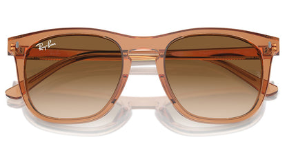 Ray-Ban 2210 Transparent Brown Clear Brown Gradient RB2210 676451 (53)