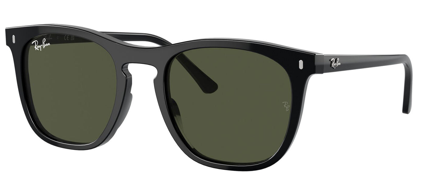Ray-Ban 2210 Black Green RB2210 901/31 (53)