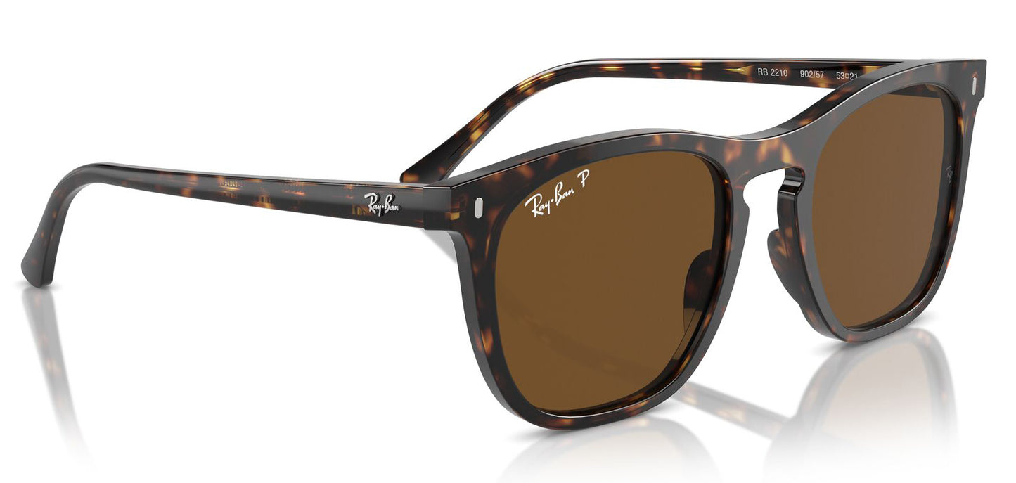 Ray-Ban 2210 Polarised Havana Brown RB2210 902/57 (53)