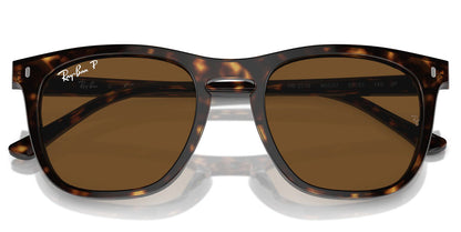 Ray-Ban 2210 Polarised Havana Brown RB2210 902/57 (53)