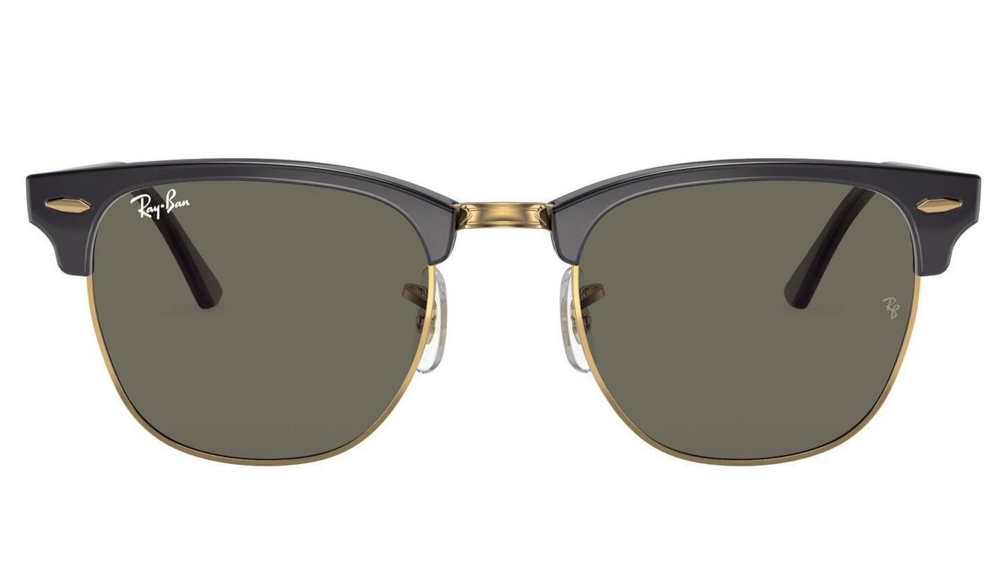 Ray-Ban Clubmaster 3016F Ebony Arista Crystal Green (3016F W0365)