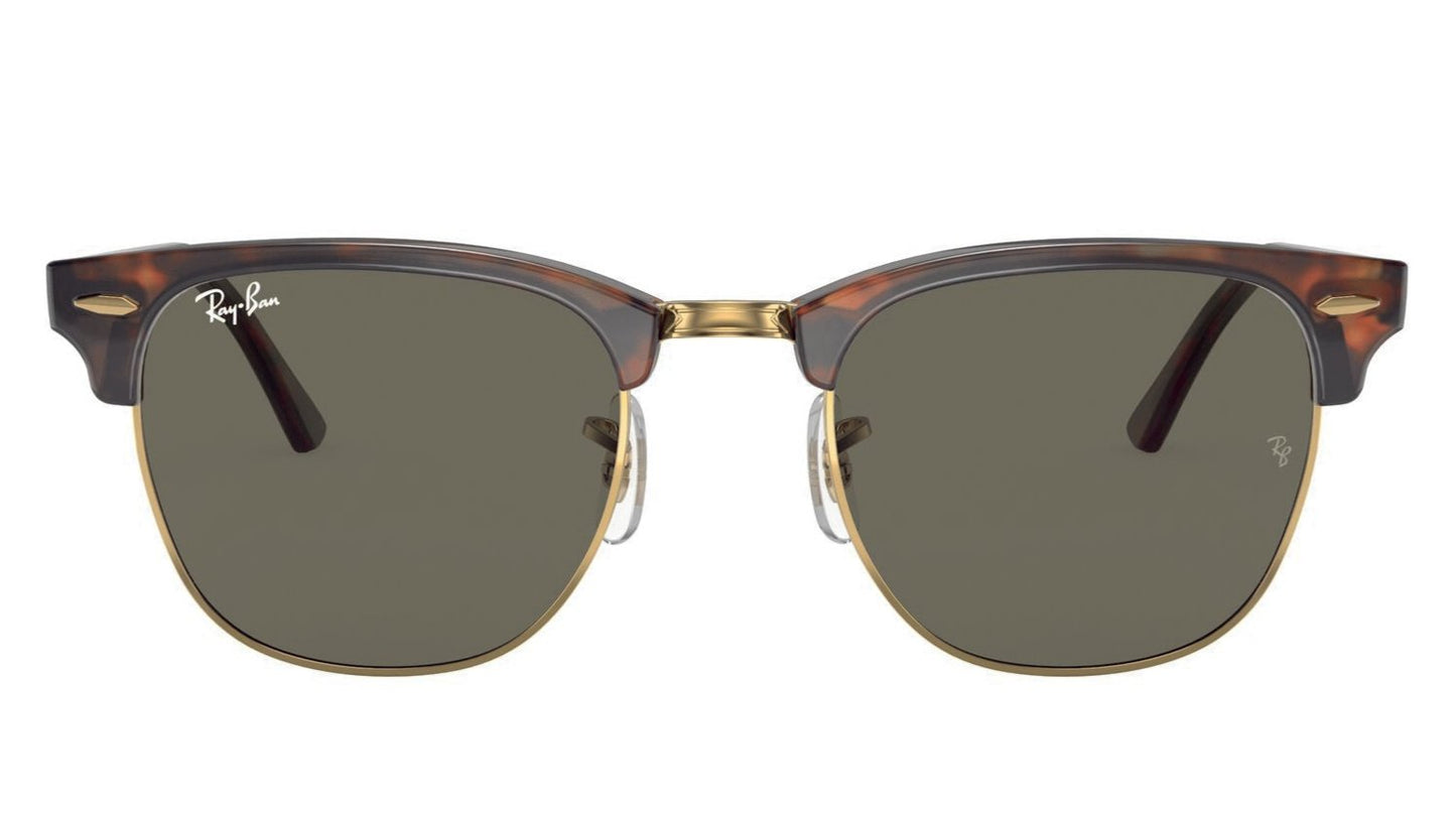 Ray-Ban Clubmaster 3016F Mock Tortoise Arista Crystal Green (3016F W0366)