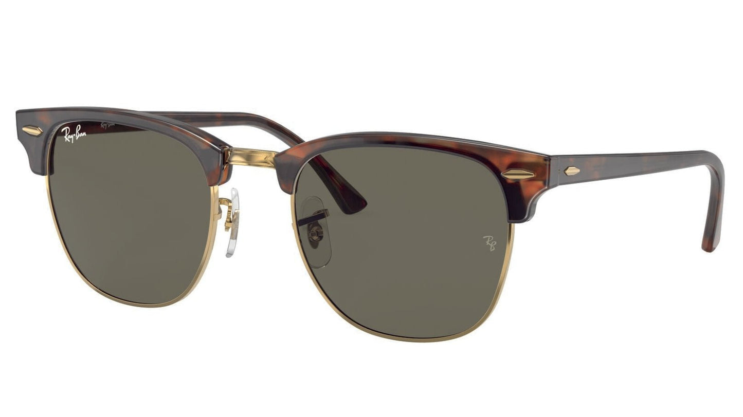 Ray-Ban Clubmaster 3016F Mock Tortoise Arista Crystal Green (3016F W0366)