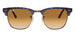Ray-Ban Clubmaster 3016 Brown Blue Light Brown Gradient RB3016 125651 (51)