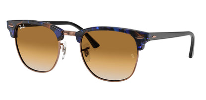 Ray Ban 3016 Clubmaster Brown Blue Light Brown Gradient RB3016 125651 (51)