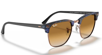 Ray Ban 3016 Clubmaster Brown Blue Light Brown Gradient RB3016 125651 (51)
