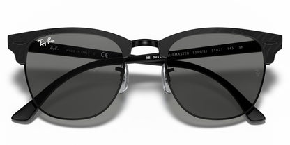 Ray Ban 3016 Clubmaster Black Dark Grey RB3016 1305B1 (51)