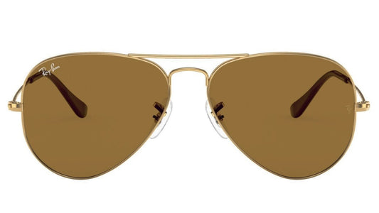 Ray-Ban 3025 Aviator Gold Brown RB3025 001/33 (58)
