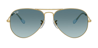 Ray-Ban Aviator 3025 Gold Blue Gradient RB3025 001/3M (62)