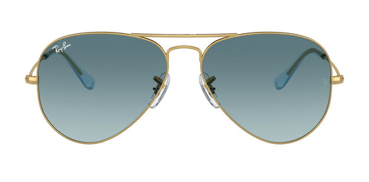 Ray-Ban 3025 Aviator Gold Blue Gradient RB3025 001/3M (62)