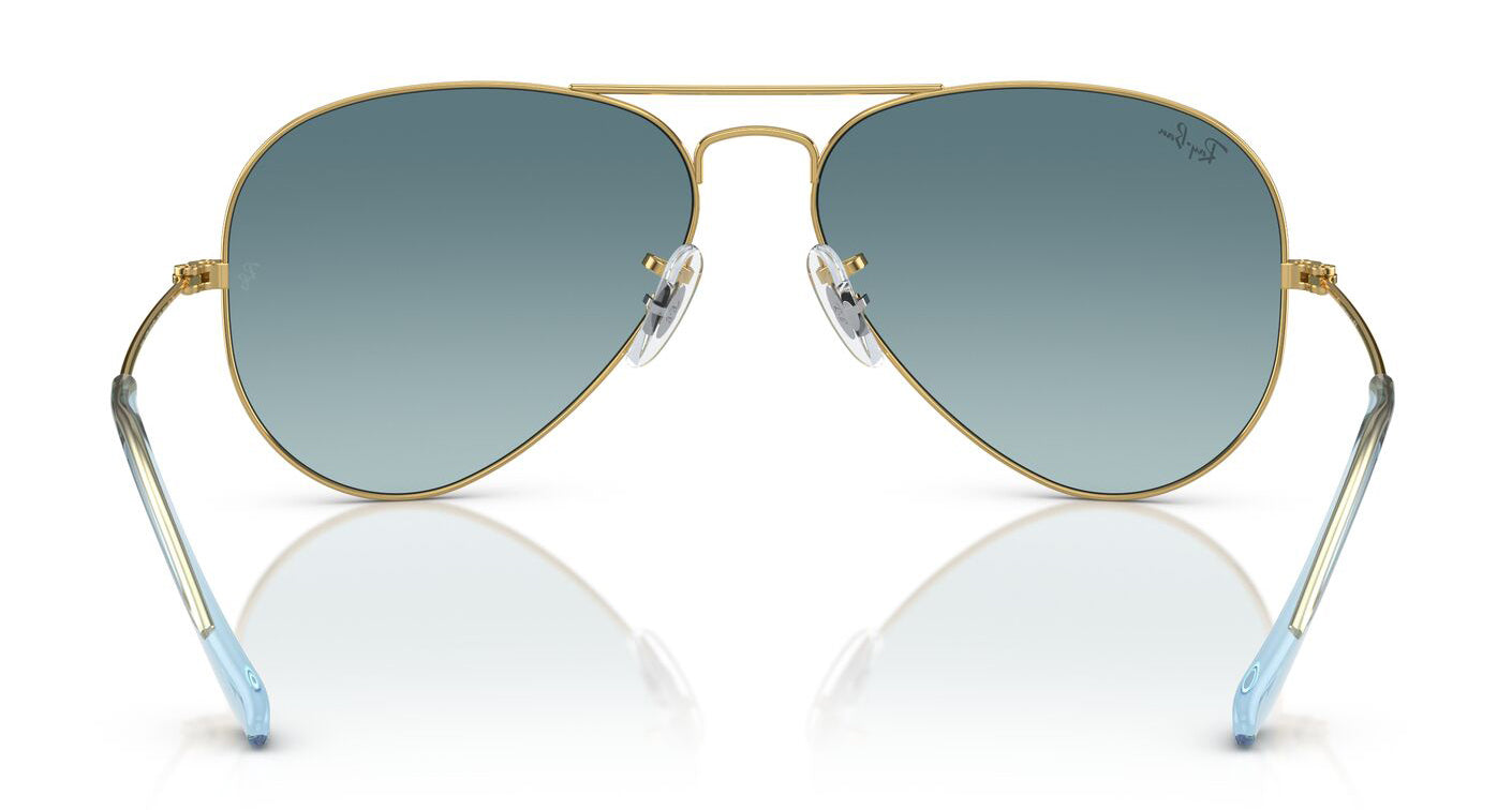 Ray-Ban Aviator 3025 Gold Blue Gradient RB3025 001/3M (62)