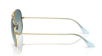 Ray-Ban Aviator 3025 Gold Blue Gradient RB3025 001/3M (62)