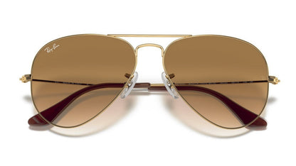 Ray-Ban Aviator 3025 (62) Gold Brown Gradient (3025 001/51 62)