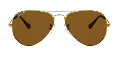 Ray-Ban Aviator 3025 Polarised Arista Gold Brown RB3025 001/57 (58)