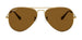 Ray-Ban Aviator 3025 Polarised Arista Gold Brown RB3025 001/57 (58)