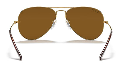 Ray-Ban Aviator 3025 Polarised Arista Gold Brown RB3025 001/57 (58)