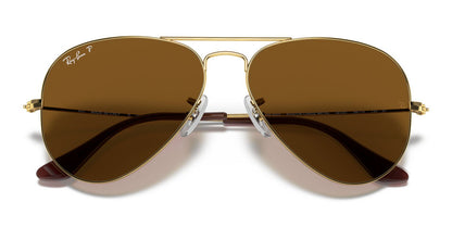 Ray-Ban Aviator 3025 Polarised Arista Gold Brown RB3025 001/57 (58)