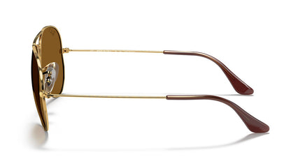 Ray-Ban Aviator 3025 Polarised Arista Gold Brown RB3025 001/57 (58)