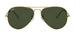 Ray-Ban Aviator 3025 Arista Gold Green G-15 RB3025 001 (62)