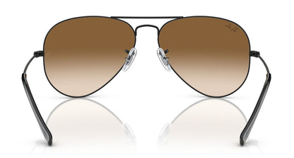 Ray-Ban Aviator 3025 Black Clear Brown Gradient RB3025 002/51 (58)