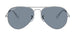 Ray-Ban Aviator 3025 Polarised Silver Blue RB3025 003/02 (58)