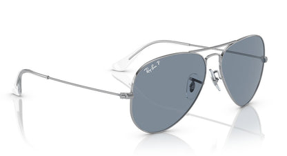 Ray-Ban Aviator 3025 Polarised Silver Blue RB3025 003/02 (58)