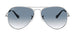 Ray-Ban Aviator 3025 Silver Light Blue Gradient RB3025 003/3F (62)