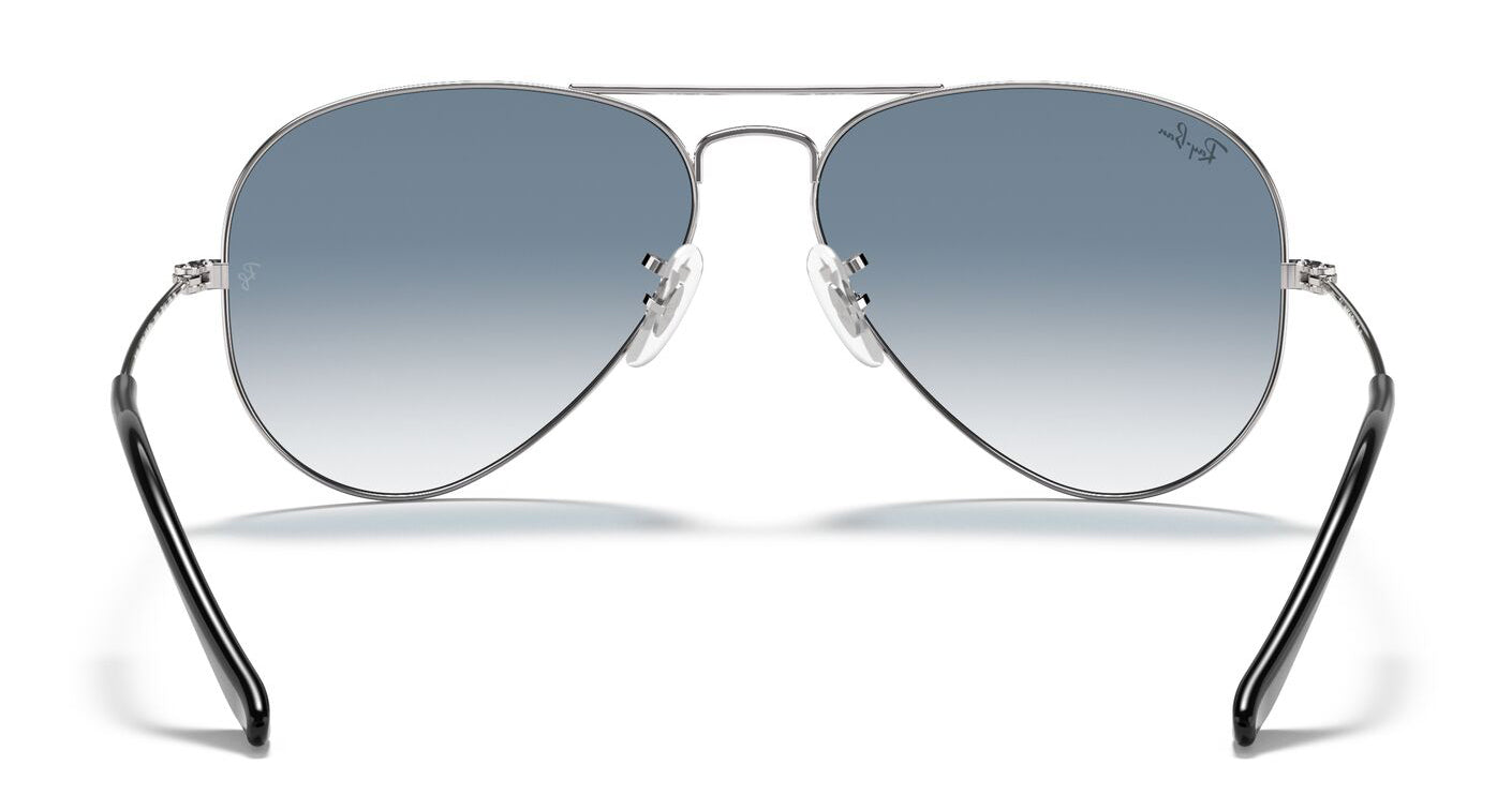Ray-Ban Aviator 3025 Silver Light Blue Gradient RB3025 003/3F (62)