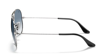 Ray-Ban Aviator 3025 Silver Light Blue Gradient RB3025 003/3F (62)