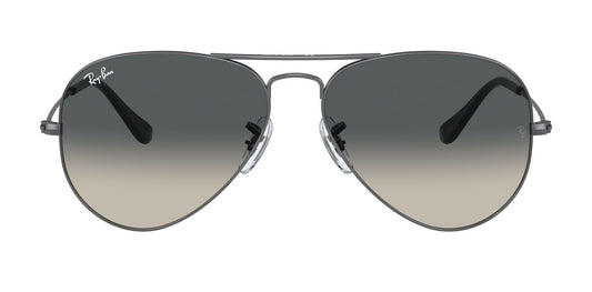 Ray-Ban 3025 Aviator Gunmetal Grey Gradient RB3025 004/71 (62)