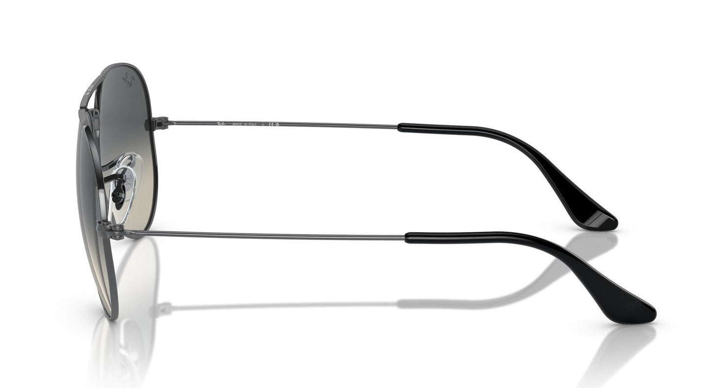 Ray-Ban Aviator 3025 Gunmetal Grey Gradient RB3025 004/71 (62)