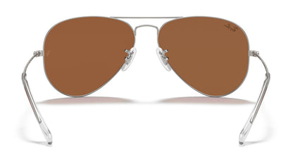 Ray-Ban Aviator 3025 Matte Silver Copper Mirror RB3025 019/Z2 (58)