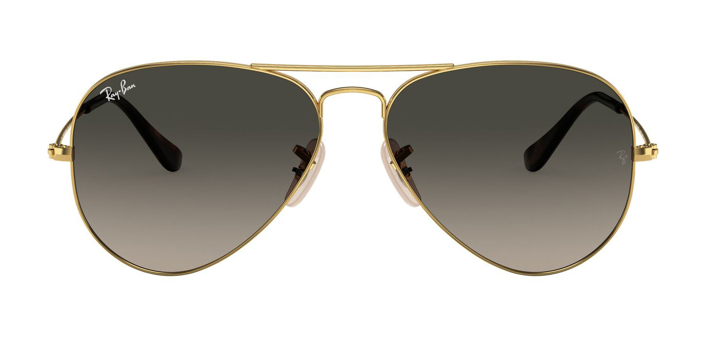 Ray-Ban 3025 Aviator Arista Gold Grey Gradient RB3025 181/71 (58)