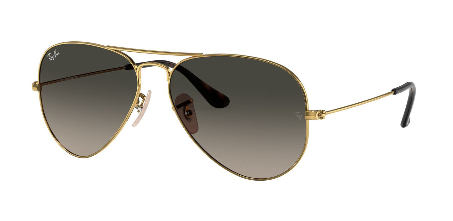 Ray-Ban 3025 Aviator Arista Gold Grey Gradient RB3025 181/71 (58)