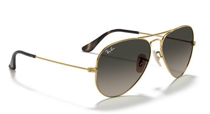 Ray-Ban 3025 Aviator Arista Gold Grey Gradient RB3025 181/71 (58)