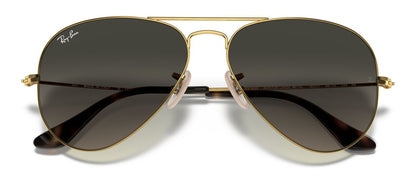 Ray-Ban 3025 Aviator Arista Gold Grey Gradient RB3025 181/71 (58)
