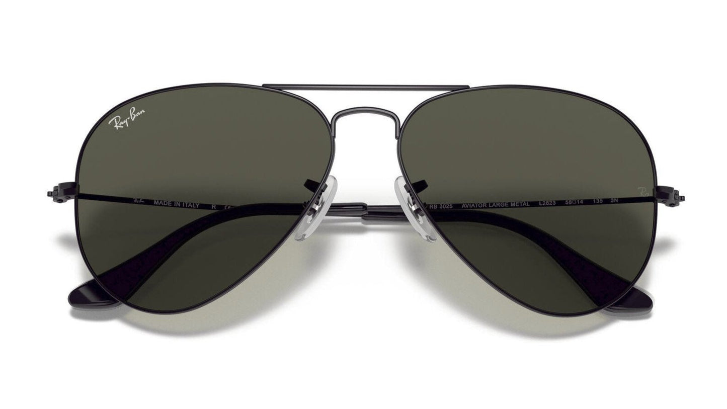 Ray-Ban Aviator 3025 Black Green (3025 L2823)