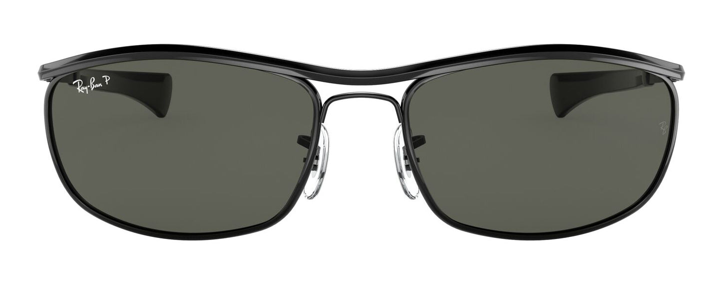 Ray-Ban 3119M Olympian I Deluxe Polarised Black G-15 Green RB3119M 002/58 (62)
