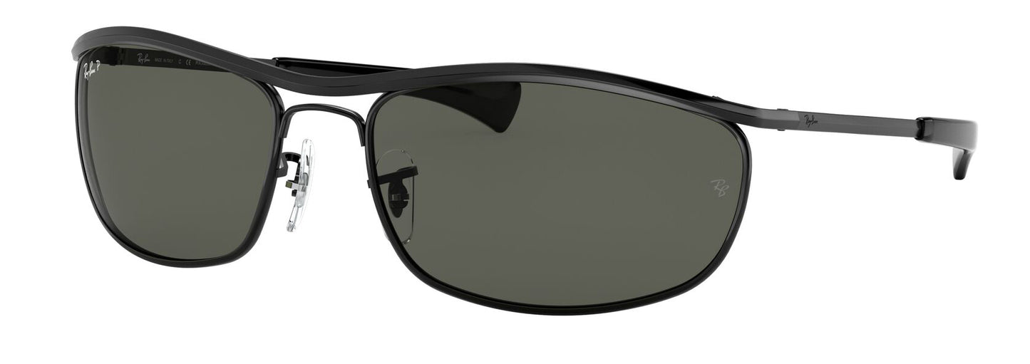 Ray-Ban 3119M Olympian I Deluxe Polarised Black G-15 Green RB3119M 002/58 (62)