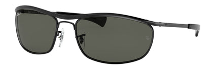 Ray-Ban 3119M Olympian I Deluxe Polarised Black G-15 Green RB3119M 002/58 (62)