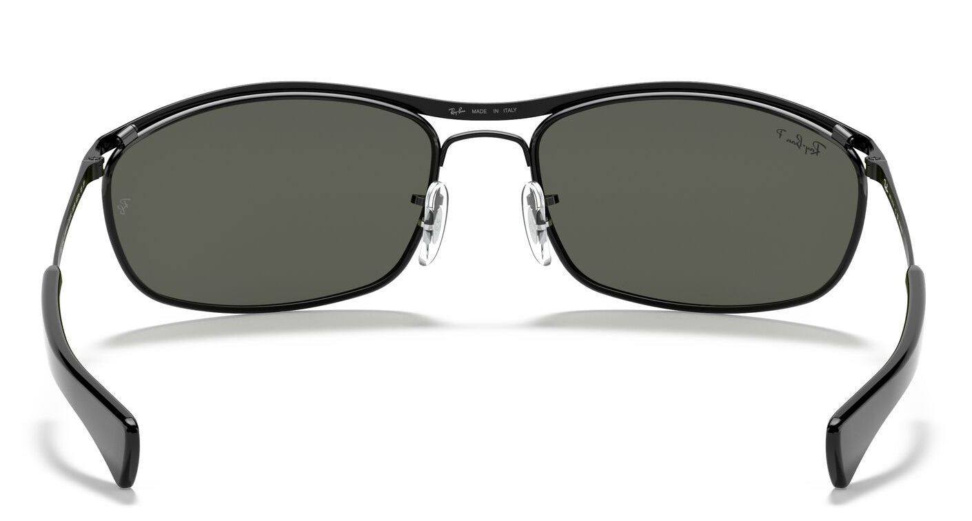 Ray-Ban 3119M Olympian I Deluxe Polarised Black G-15 Green RB3119M 002/58 (62)