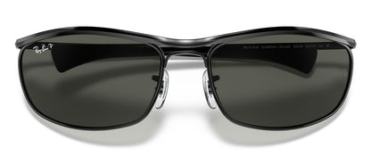 Ray-Ban 3119M Olympian I Deluxe Polarised Black G-15 Green RB3119M 002/58 (62)
