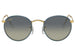 Ray-Ban Round 3447 Petroleum on Legend Gold Green Gradient (3447JM 9196BH)