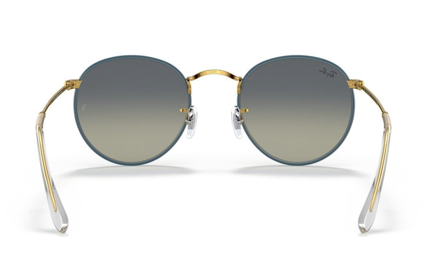 Ray-Ban Round 3447 Petroleum on Legend Gold Green Gradient (3447JM 9196BH)