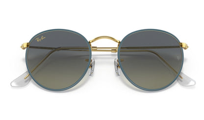 Ray-Ban Round 3447 Petroleum on Legend Gold Green Gradient (3447JM 9196BH)