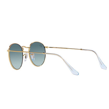 Ray-Ban 3447 Round Gold Blue Gradient RB3447 001/3M (50)
